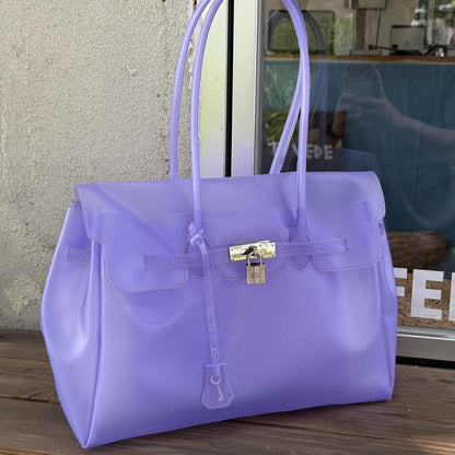Ellivu™ Transparent Jelly Shoulder Bag