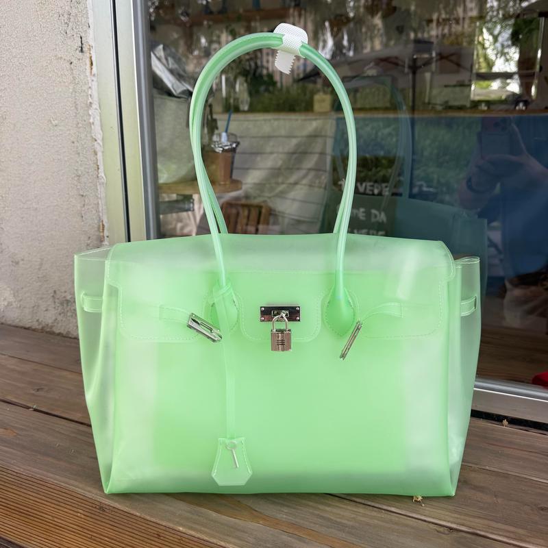Ellivu™ Transparent Jelly Shoulder Bag
