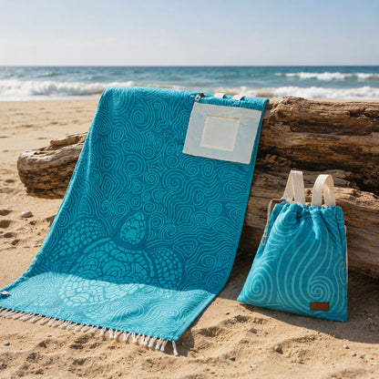 Ellivu® Towel Bag 2in1
