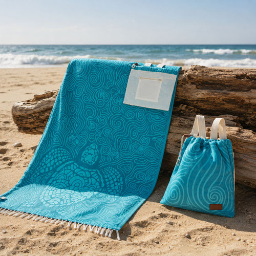 Ellivu® Towel Bag 2in1