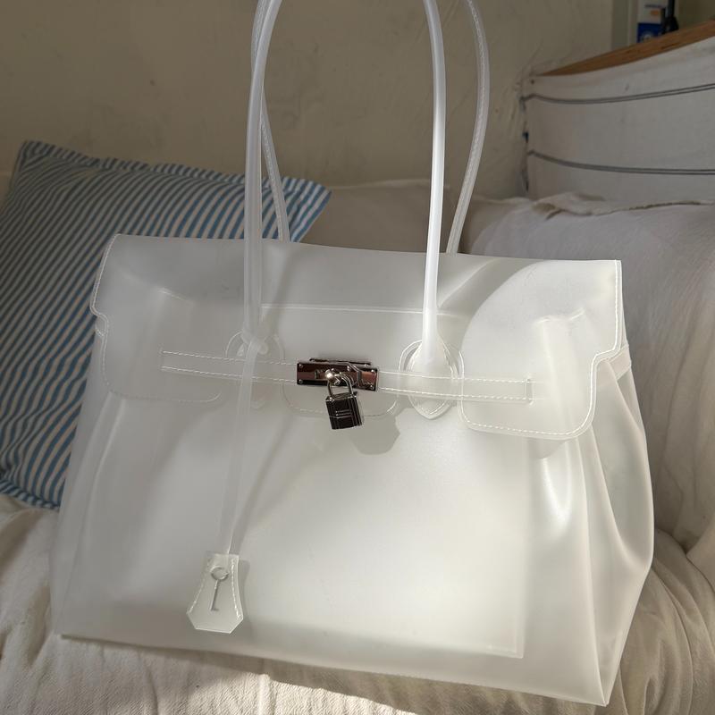 Ellivu™ Transparent Jelly Shoulder Bag
