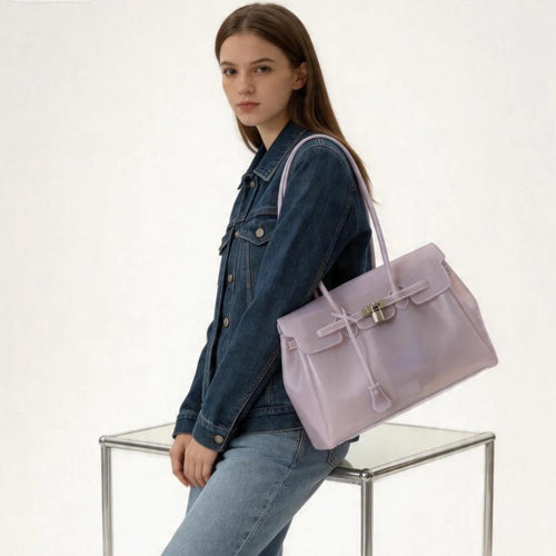 Ellivu™ Transparent Jelly Shoulder Bag